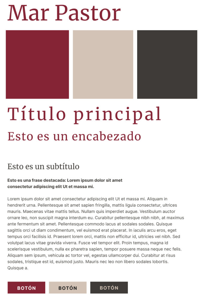 brand guidelines mar pastor