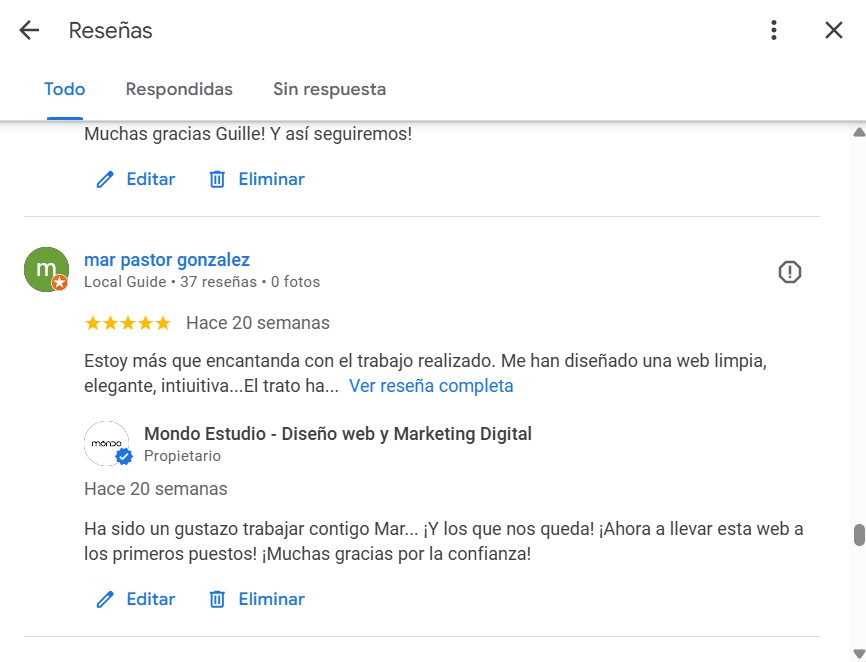 testimonio Mar Pastor