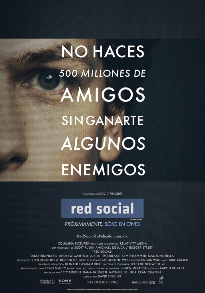 la red social pelicula