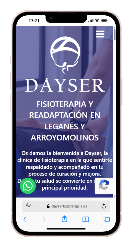 landing page fisioterapia