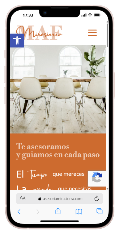landing page asesoría